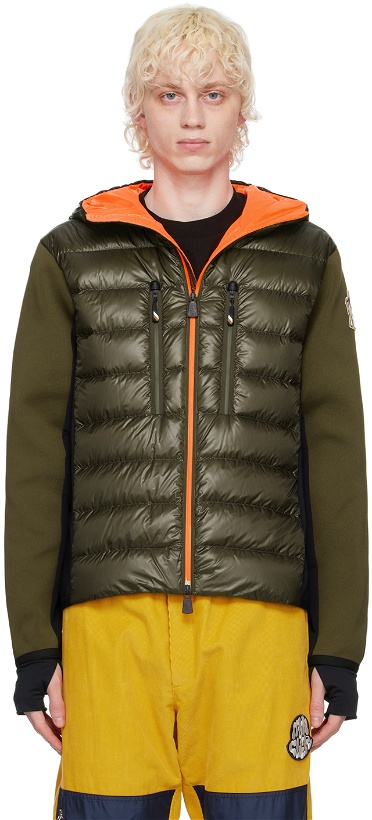 Photo: Moncler Grenoble Green Insulated Down Hoodie