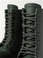 Balenciaga - Steroid EVA Lace-Up Boots - Green