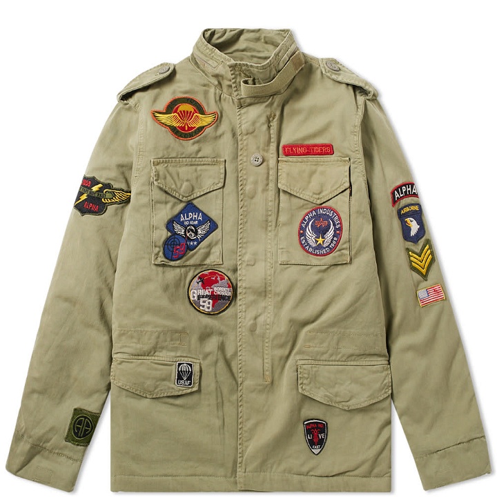Photo: Alpha Industries Vintage M-65 CW Patch Jacket