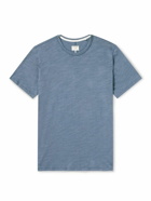 Rag & Bone - Classic Flame Slub Cotton-Jersey T-Shirt - Blue