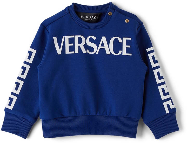 Photo: Versace Baby Blue Logo Sweatshirt