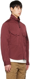 C.P. Company Burgundy Water-Resistant Jacket