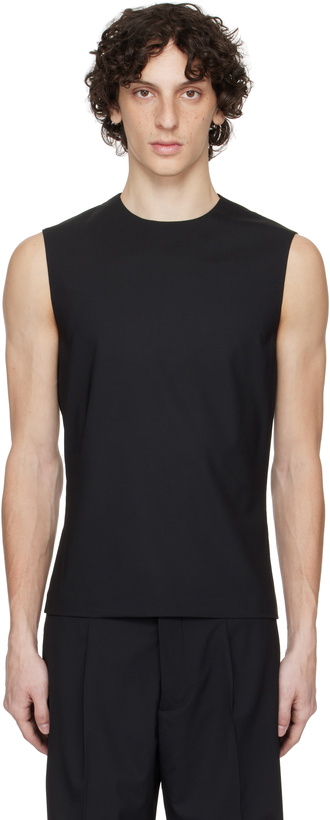 Photo: 032c Black '032c Office Attire' Cropped Suit Top