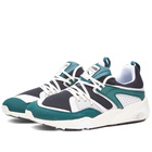 Puma Men's Blaze of Glory PRM Sneakers in Puma Black/Green