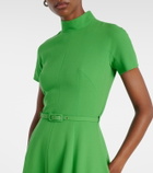 Emilia Wickstead Camilla belted wool midi dress