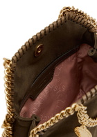Stella Mccartney Falabella Tiny Faux Suede Tote - Moca - One Size