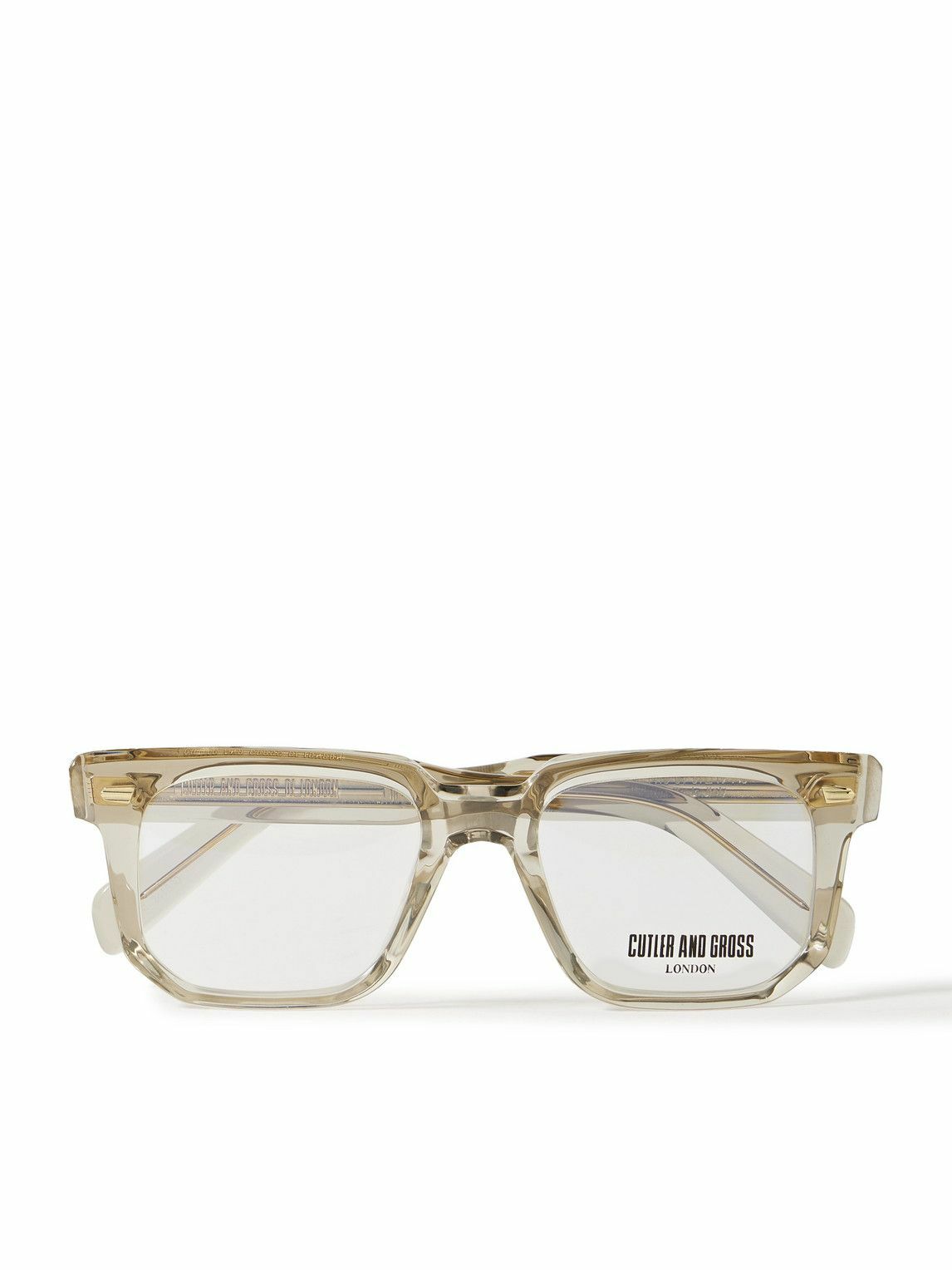 Cutler And Gross Gold and Green 1267 Sunglasses Cutler and Gross
