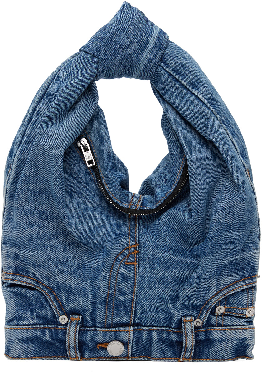Alexander Wang Indigo Mini Denim Tote