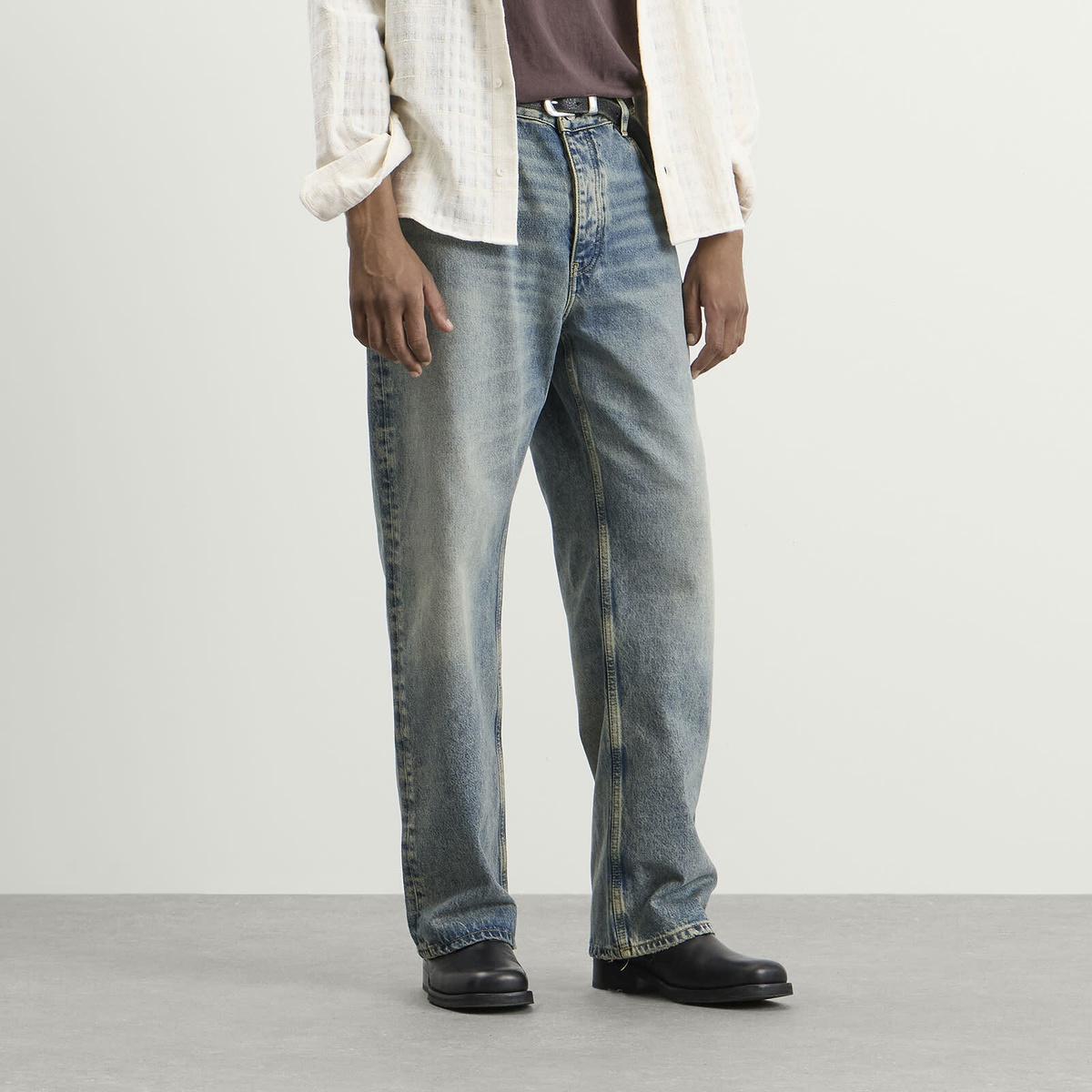 Won Hundred Men's Steve Jeans in Cel Tinted Blue