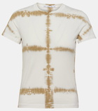 Proenza Schouler White Label Brewer cotton-blend jersey T-shirt