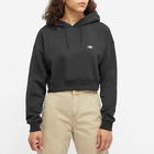 Dickies Women's Oakport Cropped Hoody in Black