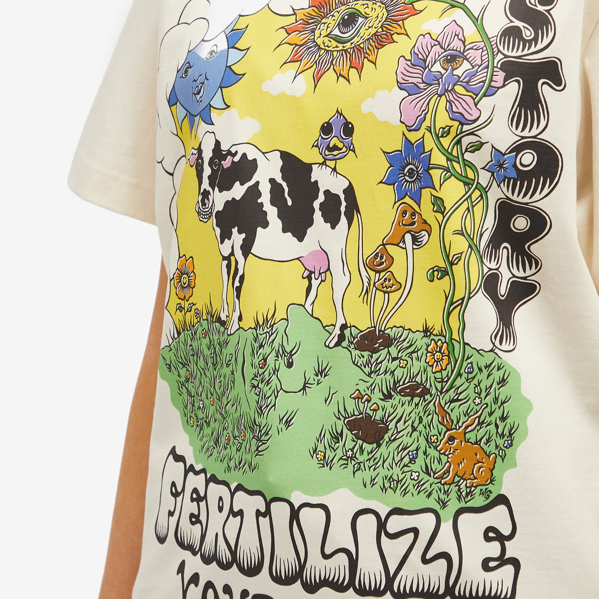 Story mfg. Women's Grateful T-Shirt Ss in Fertilize Your Mind
