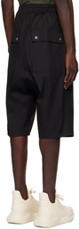 Rick Owens Black Porterville Bela Pods Shorts