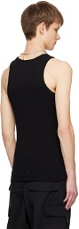 Givenchy Black Extra Slim Fit Tank Top