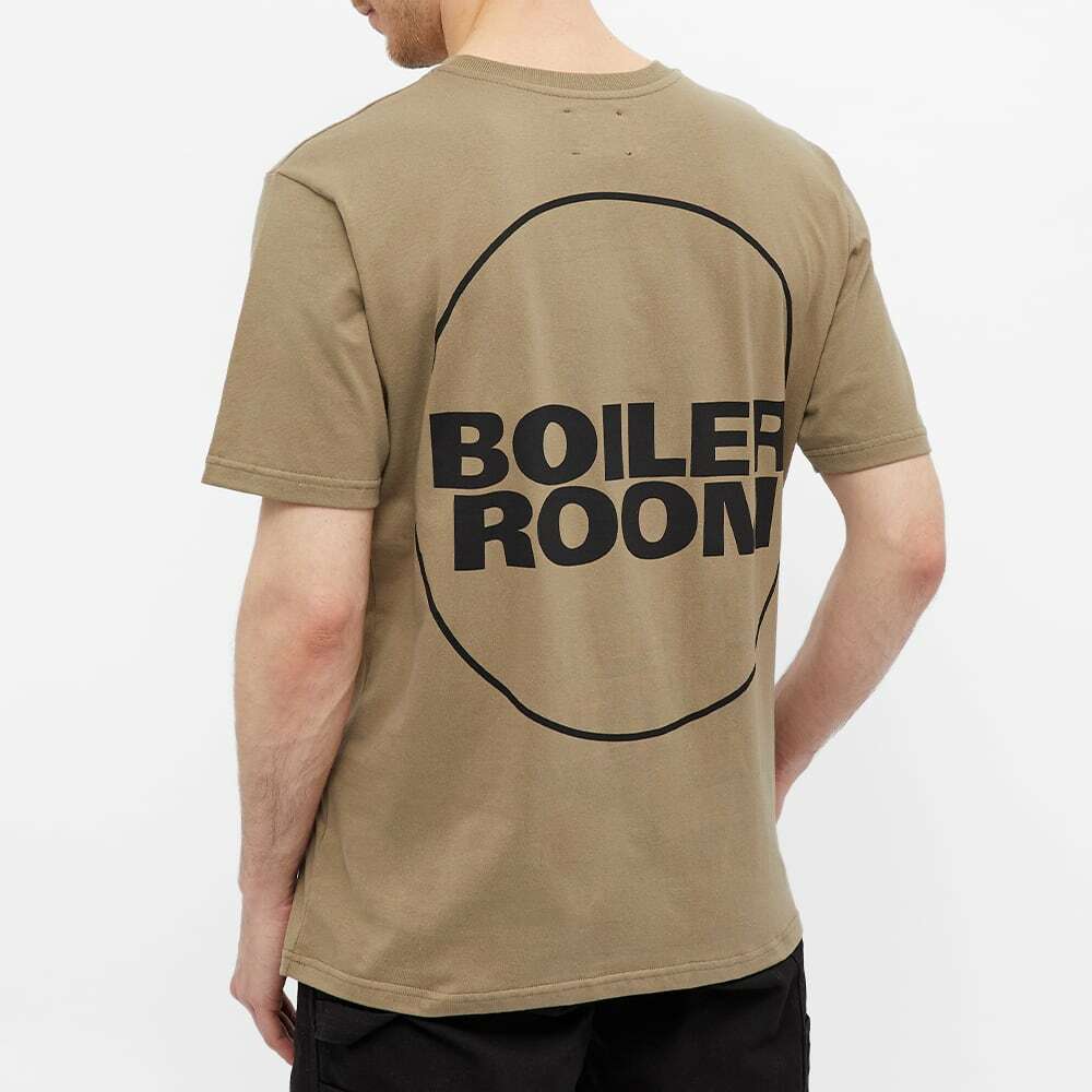 Boiler Room Men's 3M Logo T-Shirt in Sage Boiler Room