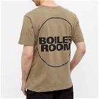 Boiler Room Men's 3M Logo T-Shirt in Sage