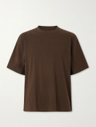 Portal - Root Organic Cotton and Hemp-Blend Jersey T-Shirt - Brown