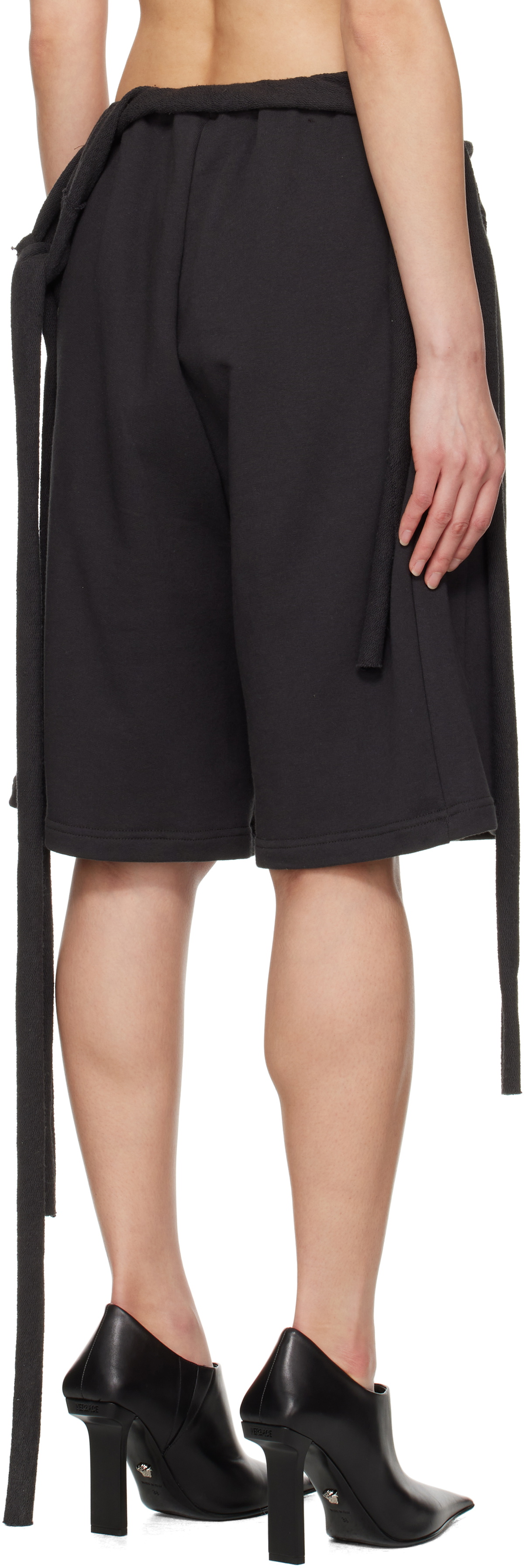 Ottolinger Black Wrap Track Shorts