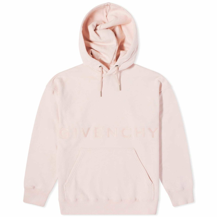 Photo: Givenchy Men's Archetype Logo Hoodie in Nude Pink