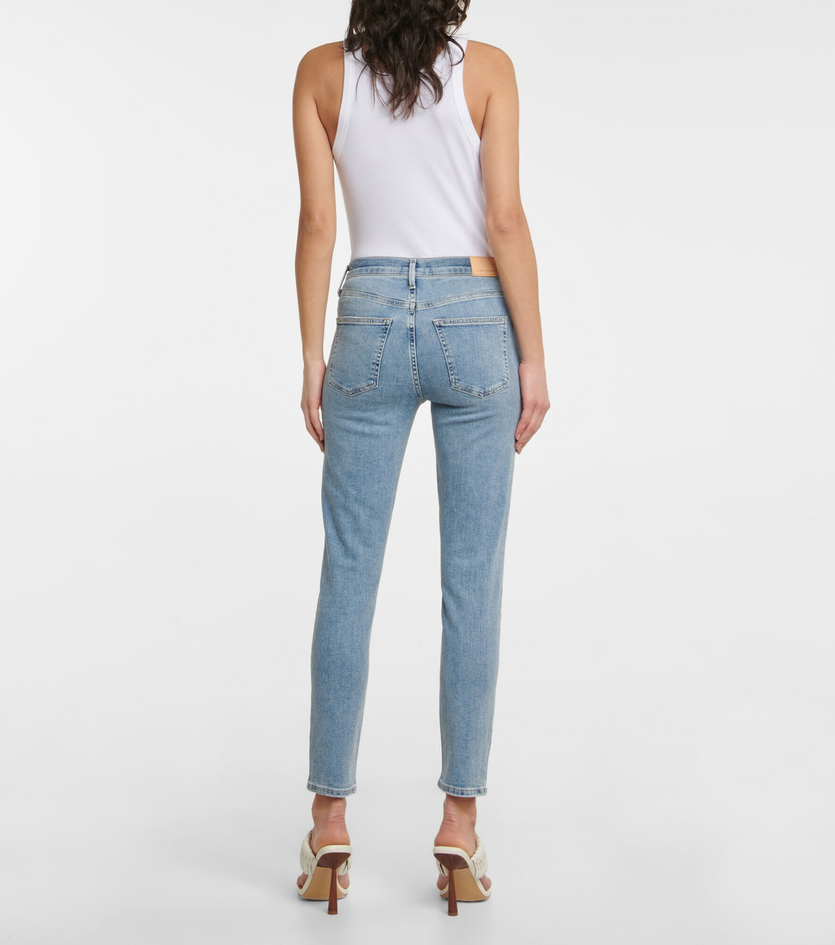 Citizens Of Humanity Rocket Mid Rise Skinny Story Blue Jeans