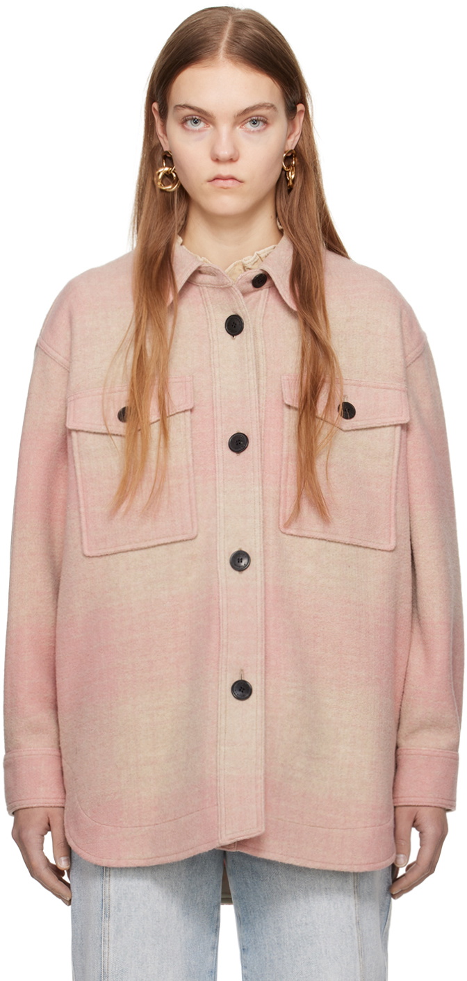 Isabel Marant Etoile Pink Harveli Jacket Isabel Marant Etoile