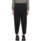 Comme des Garcons Homme Deux Black Oxford Trousers