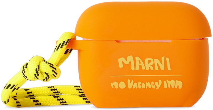 Photo: Marni Orange No Vacancy Inn Edition AirPods Pro Case