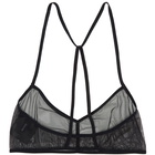 Ann Demeulemeester Black la fille dO Edition Short Tulle Bra