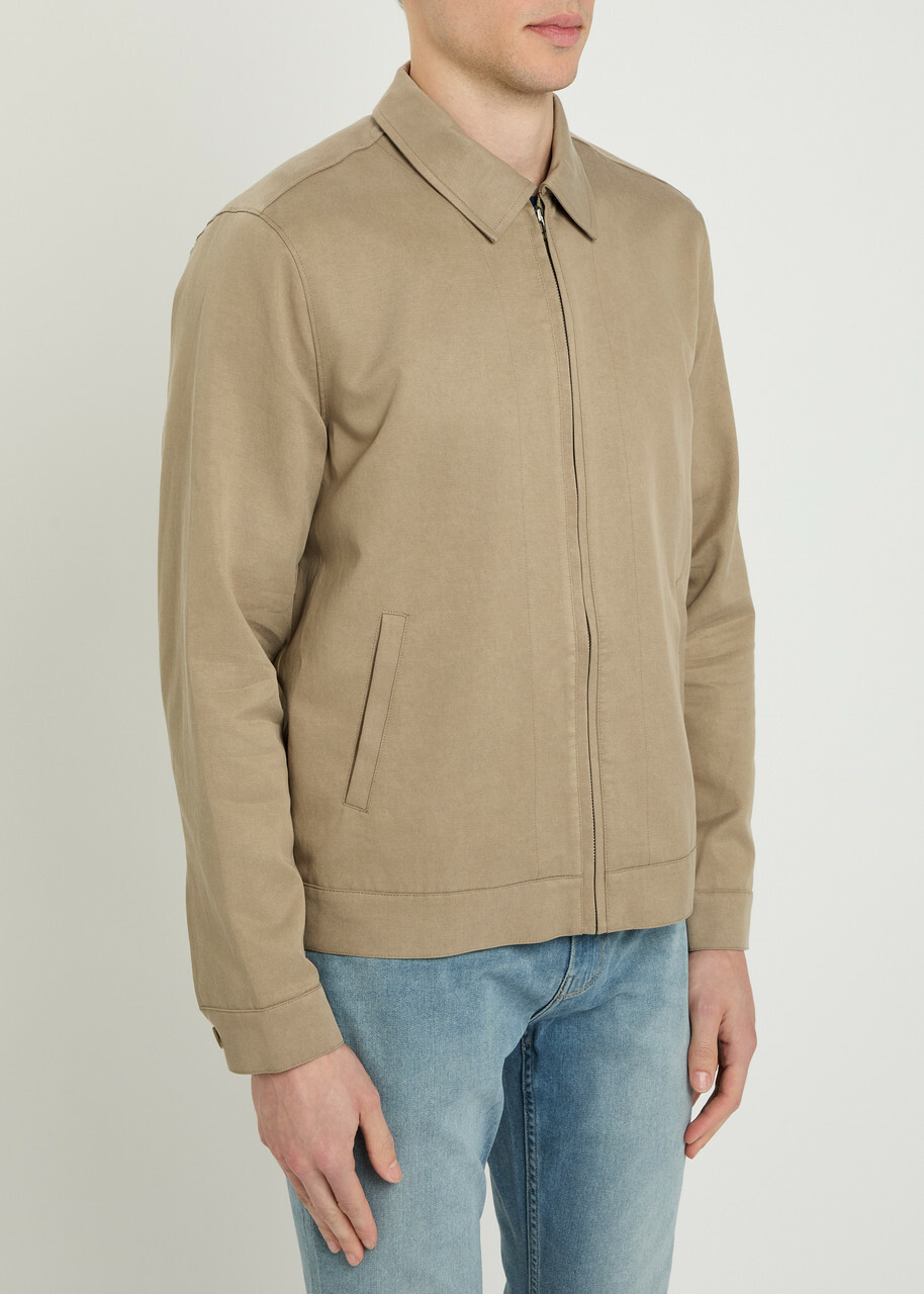Paige Renehan Cotton-blend Jacket Beige