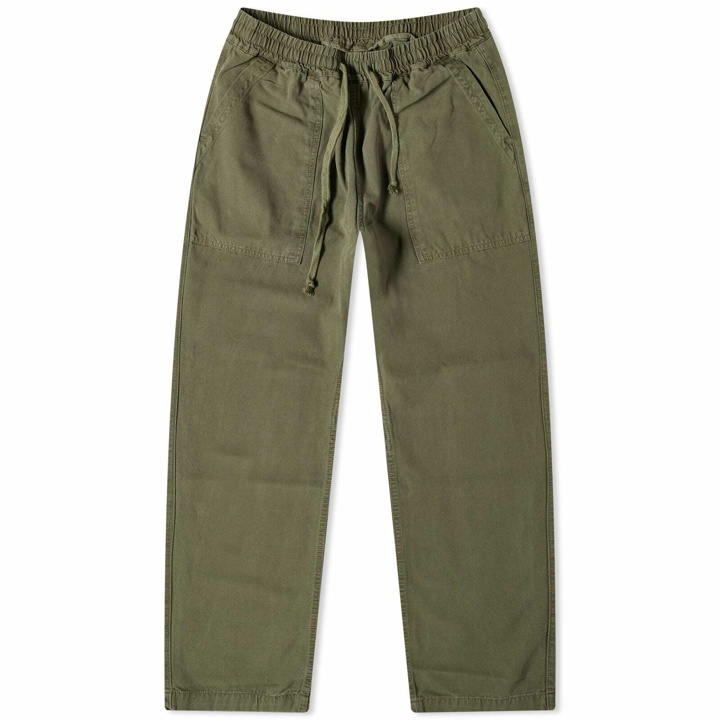 Photo: Service Works Men's Classic Canvas Chef Pants in Olive