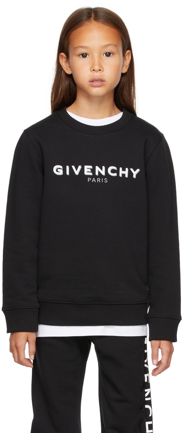 Givenchy Kids Black Logo Sweatshirt