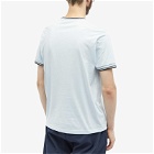 Fred Perry Men's Twin Tipped T-Shirt in Light Ice