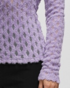 Stine Goya Juno, 1996 Fluffy Jersey Purple Pullovers