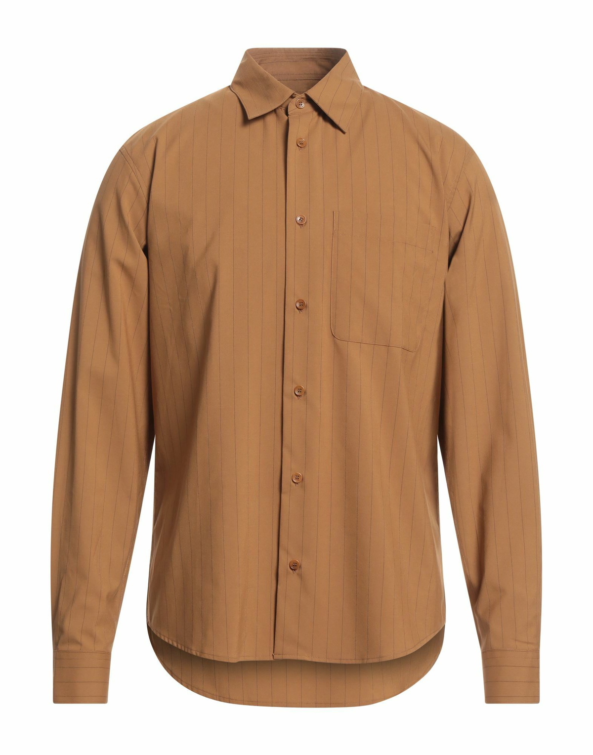 Sandro Mens Shirt Camel