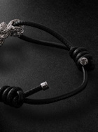 John Hardy - Love Knot Leather and Sterling Silver Bracelet - Silver