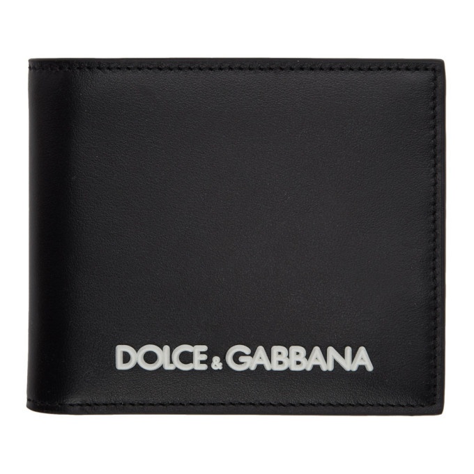 Photo: Dolce and Gabbana Black Embossed Logo Wallet