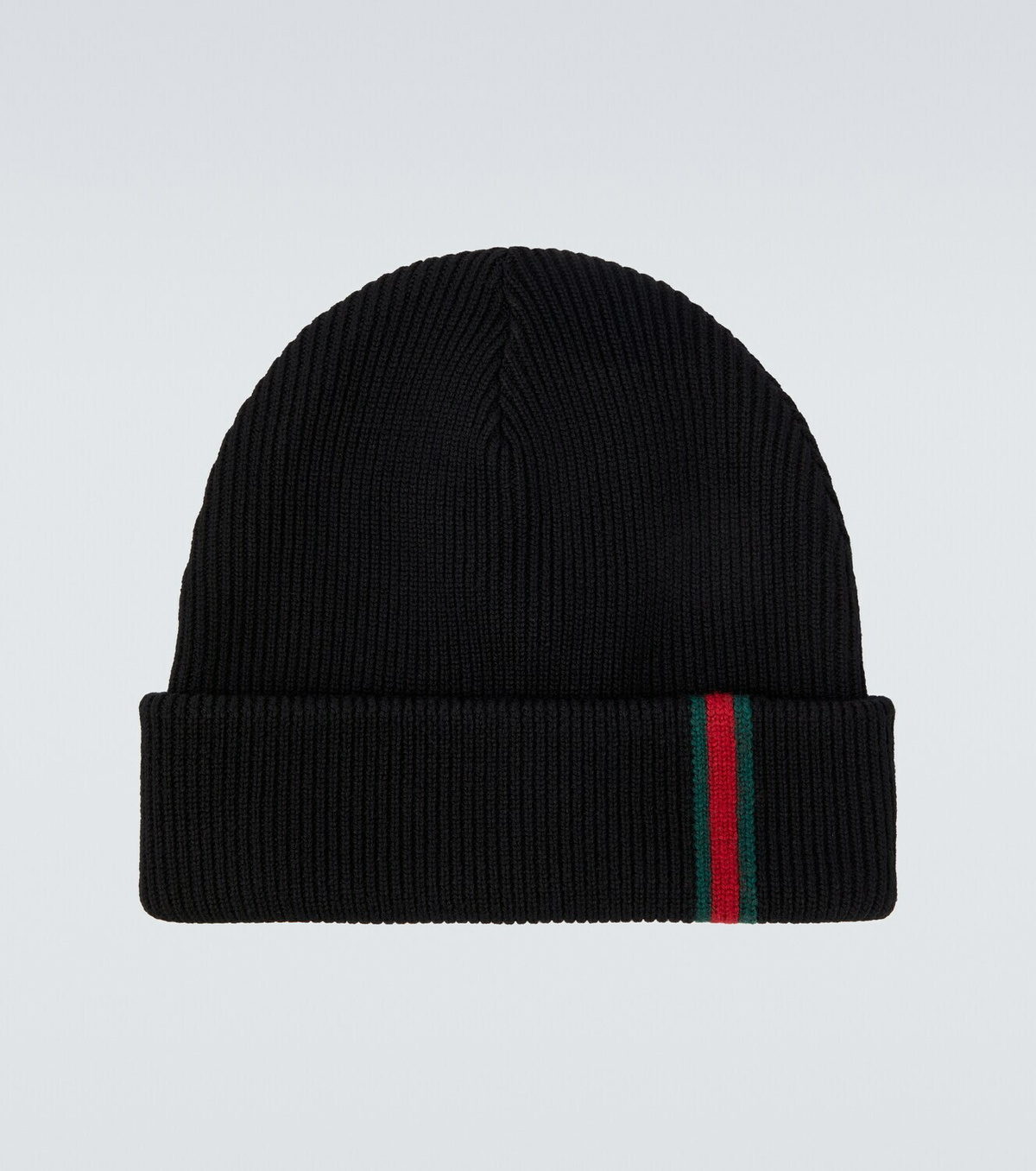 Gucci Web Stripe wool beanie