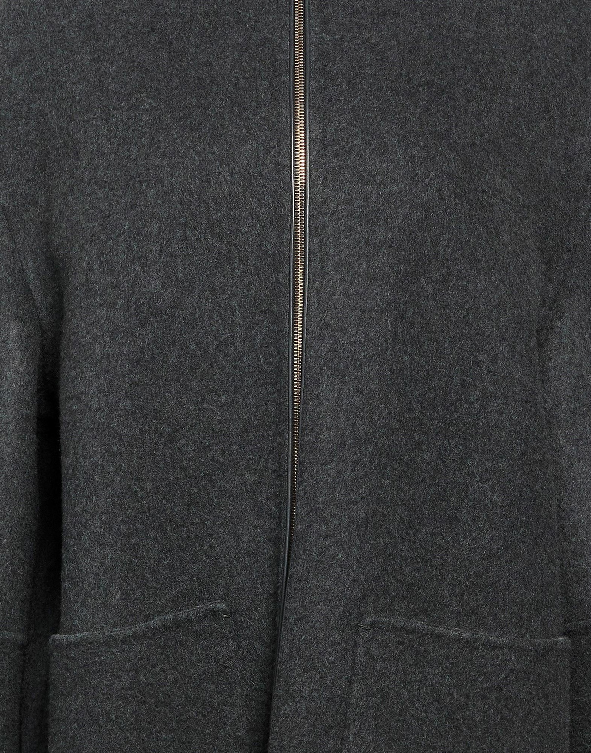 Agnona Womens Coat Charcoal