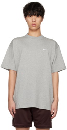 Nike Gray Solo Swoosh T-Shirt