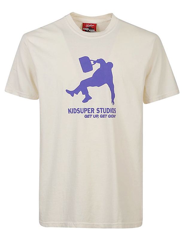 Photo: KIDSUPER - Printed Cotton T-shirt