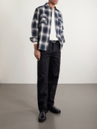 3sixteen - Checked Cotton-Flannel Shirt - Black