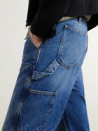 Corridor - Straight-Leg Double-Knee Jeans - Blue