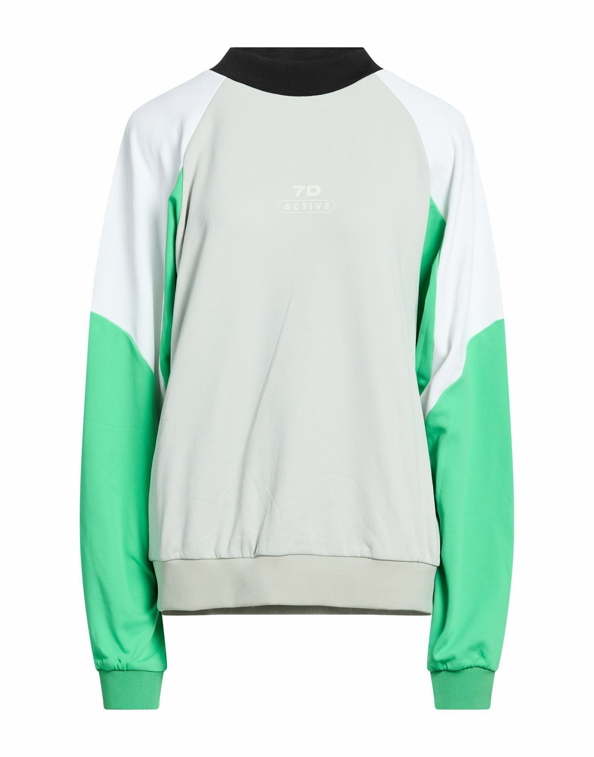 7 Days Active Womens Sweatshirt in Light grey