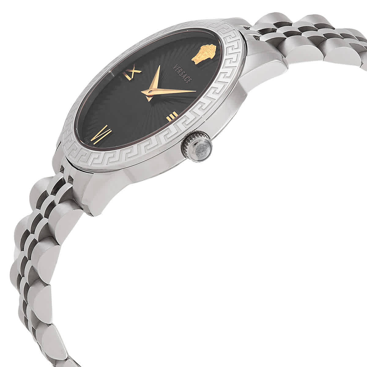 VERSACE Signature Lady Watch Vintage ladies Gianni Versace medusa Gold plated quartz  main image 2
