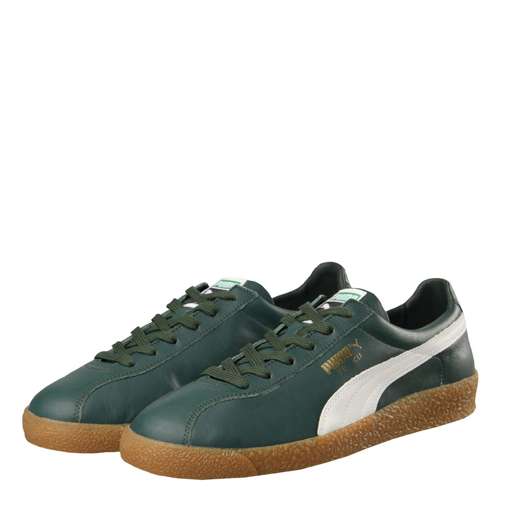 Te-Ku Trainers - Green Gables/Whisper White