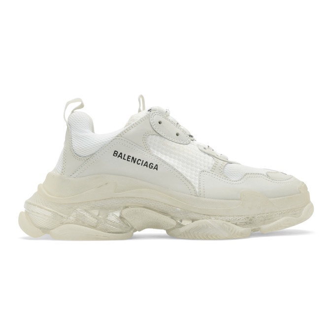 Photo: Balenciaga Off-White Triple S Sneakers