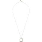 Bleue Burnham Silver The Window Pendant Necklace