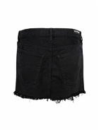BALENCIAGA - Soft Denim Mini Skirt