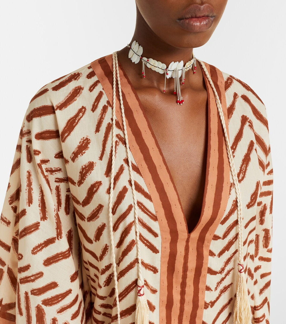 Johanna Ortiz Printed cotton kaftan