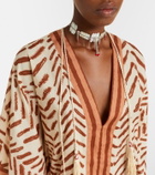 Johanna Ortiz Printed cotton kaftan
